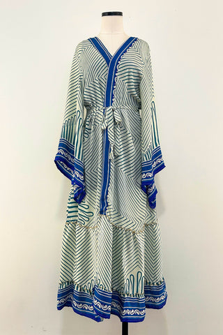 Angel Wing Upcycled Dress ~ Saltwater Breeze