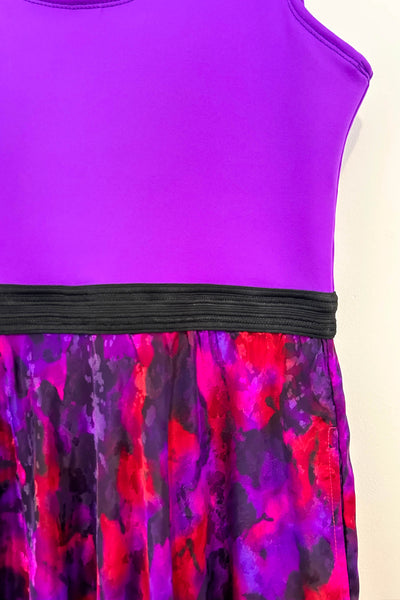 Purple Rain Dress w/ Pockets MEDIUM