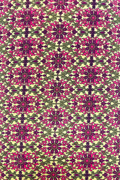 Long Upcycled Kimono Robe ~ Velvet Camellia