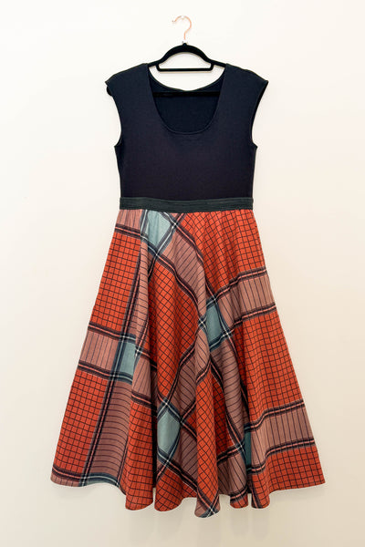 Earth & Sea Reversible Dress with Pockets - Medium