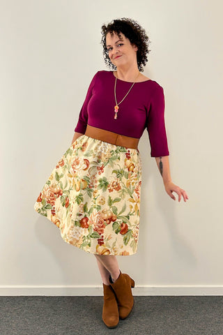 Wild Orchard Dress w/ Pockets MEDIUM