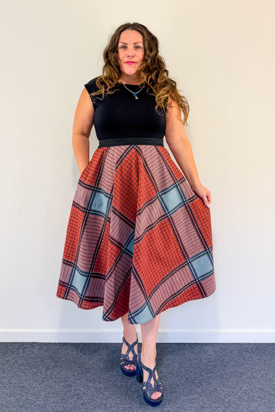 Earth & Sea Reversible Dress with Pockets - Medium