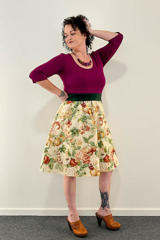 Wild Orchard Dress w/ Pockets MEDIUM