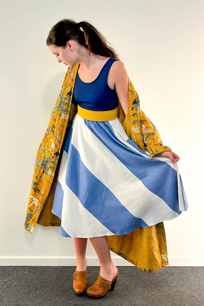 Kantha Robe ~ Golden Jungle