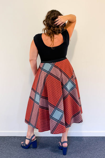 Earth & Sea Reversible Dress with Pockets - Medium