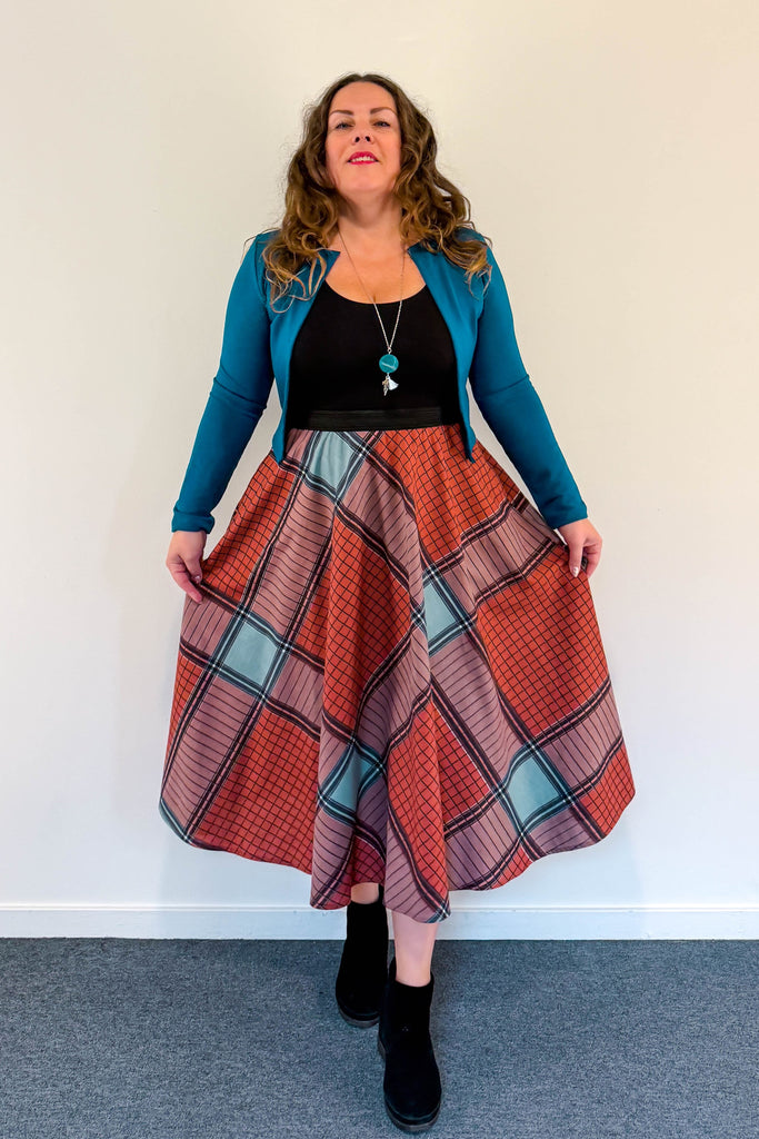 Earth & Sea Reversible Dress with Pockets - Medium