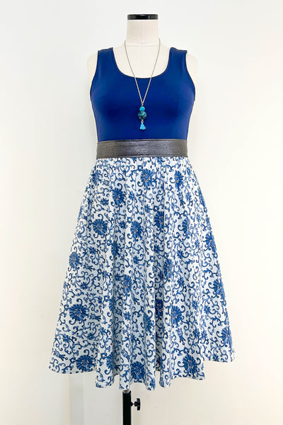 Porcelain Dress w/ Pockets LARGE