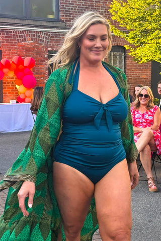 Angel Wing Upcycled Dress ~ Jade Goddess