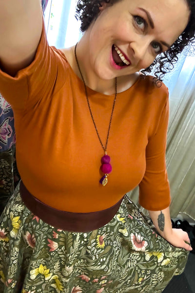 Autumn Fjord Dress w/ Pockets MEDIUM