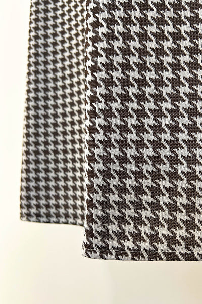 Chestnut Check Dress w/ Pockets MEDIUM