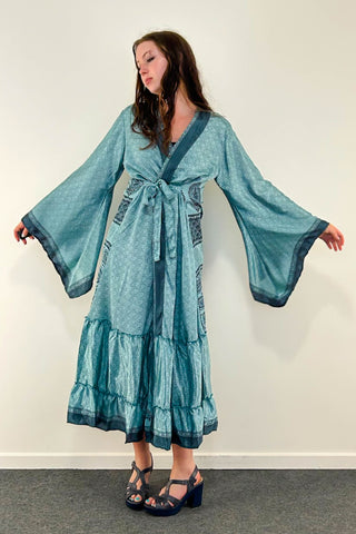 Angel Wing Upcycled Dress ~ Serenity