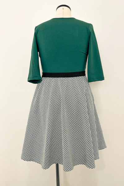 Juniper Check Dress w/ Pockets LARGE