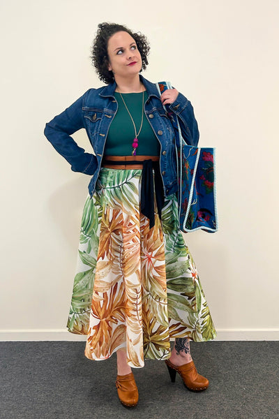 Frond Dress w/ Pockets MEDIUM