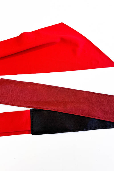 Red Wrap Belt