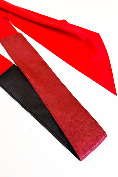 Red Wrap Belt