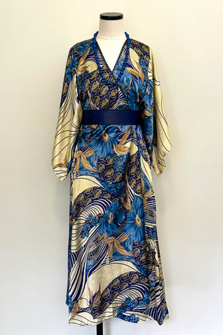 Kimono Robe Upcycled ~ Siren