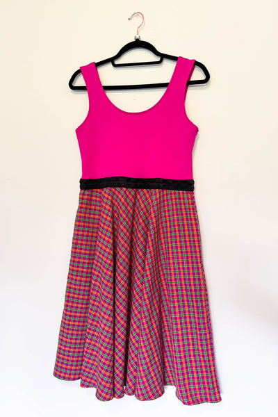 Fuchsia La La Dress w/ Pockets MEDIUM