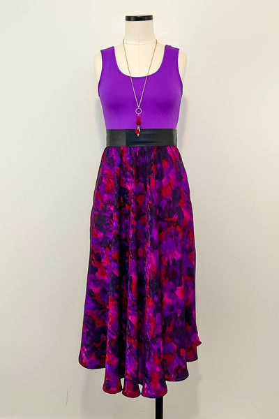Purple Rain Dress w/ Pockets MEDIUM