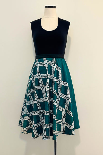 Jade Lagoon Dress w/ Pockets MEDIUM