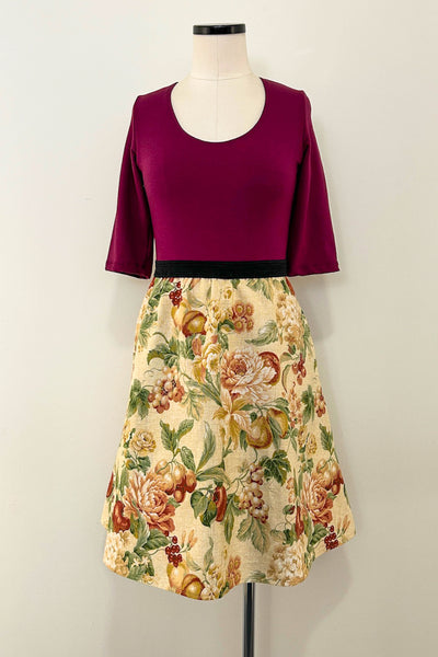 Wild Orchard Dress w/ Pockets MEDIUM