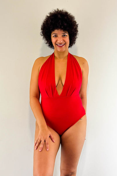 Carmen Swimsuit in Red