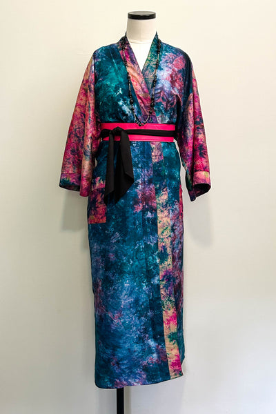 Long Upcycled Robe ~ Helium