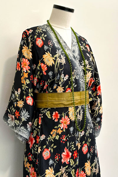 Kimono Robe Upcycled ~ Lilith