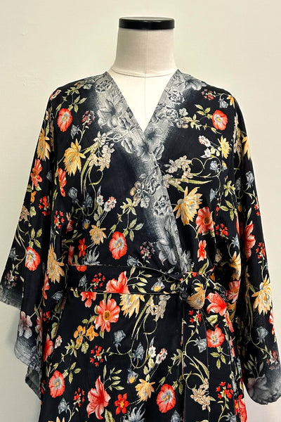 Kimono Robe Upcycled ~ Lilith