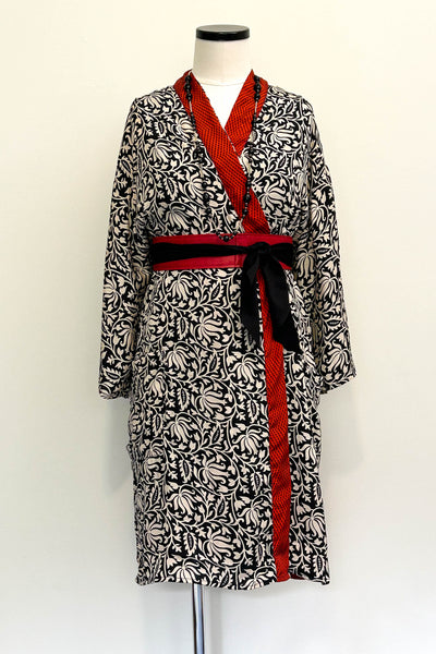 Short Upcycled Robe ~ Maya