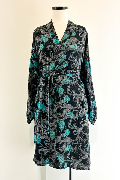 Short Upcycled Robe ~ Mystique