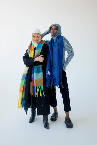 The Stockholm Scarf - Blue - 100% Recycled