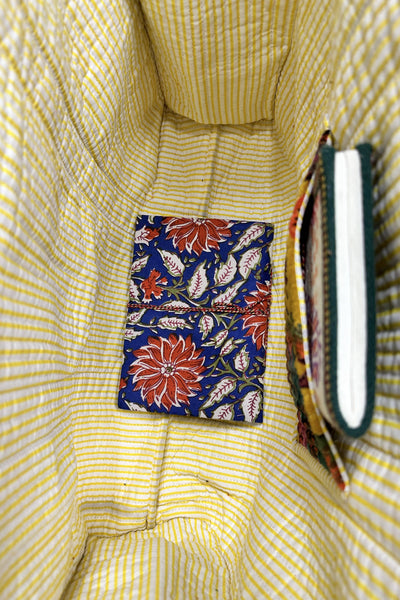 Velvet Tote ~ Marigold