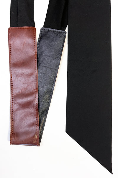 Chocolate Brown Wrap Belt