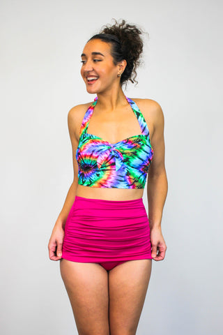 Grace Bottoms in Fuchsia